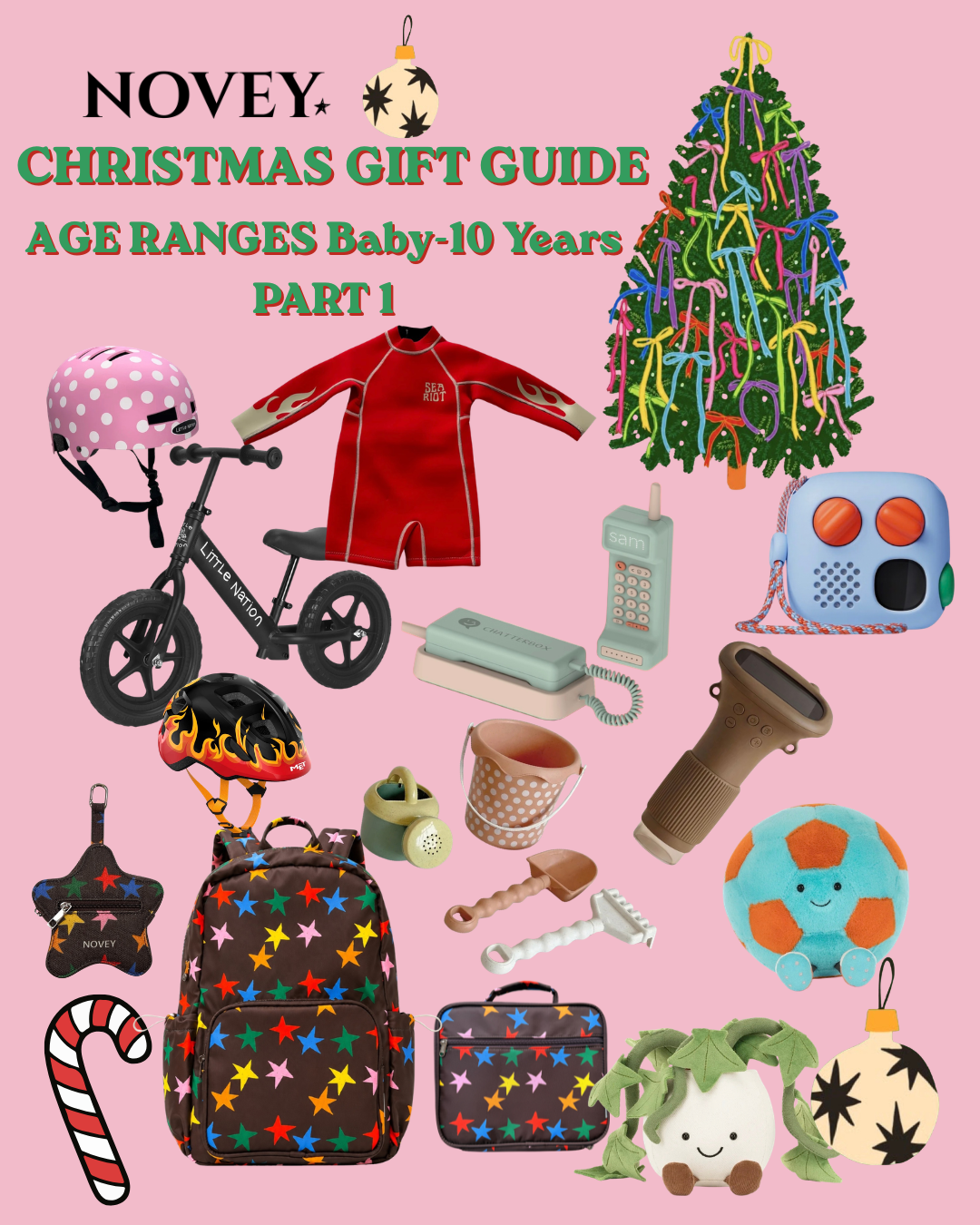 NOVEY CHRISTMAS GIFT GUIDE - PART ONE